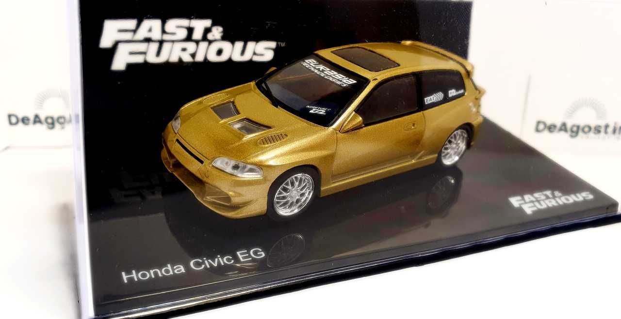 Honda Civic EG 93r Fast&Furious Szybcy i Wściekli 1:43 DeAgostini NR73