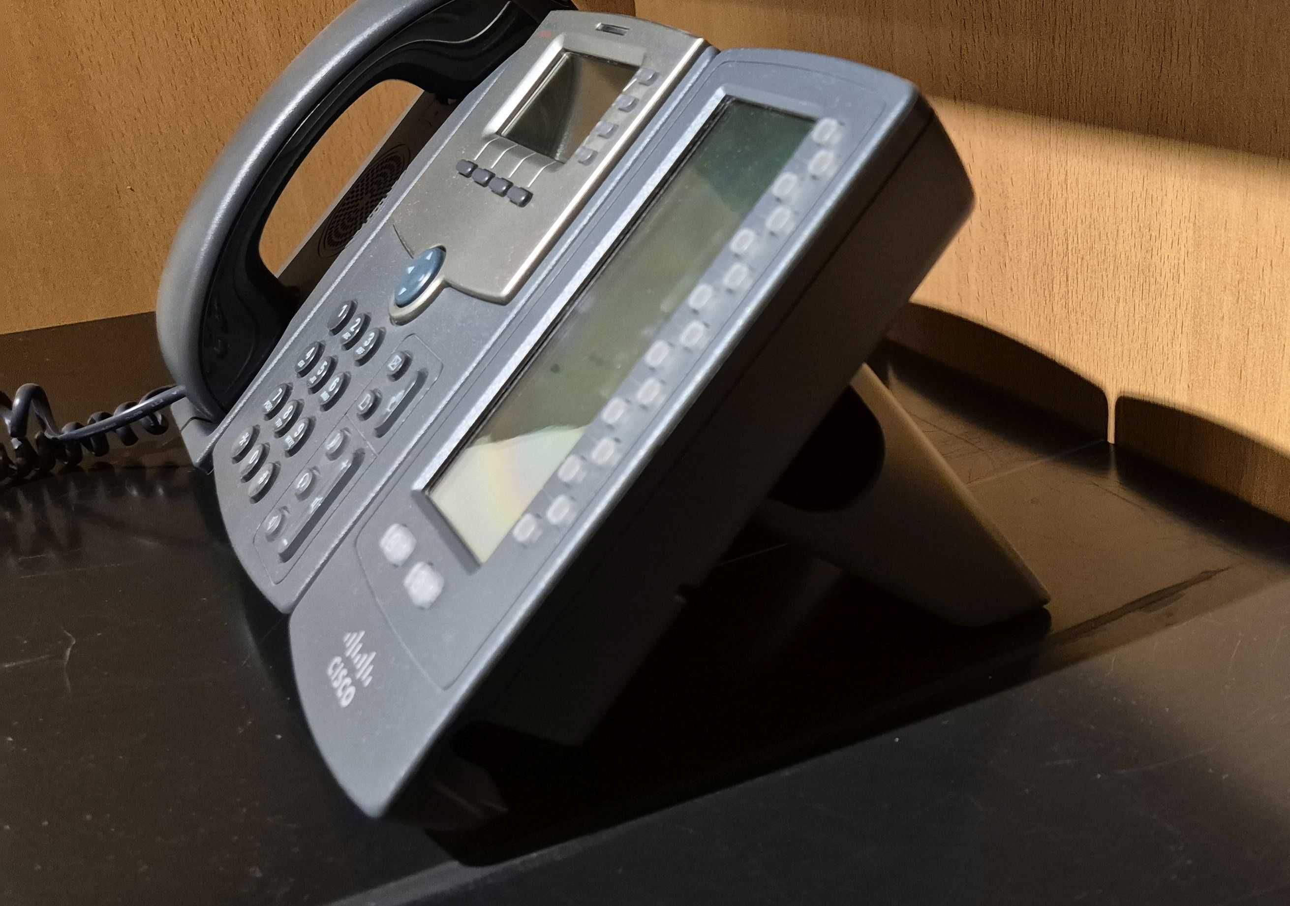Nowy telefon IP Cisco SPA504G + rozszerzenie SPA500DS + zasilacz