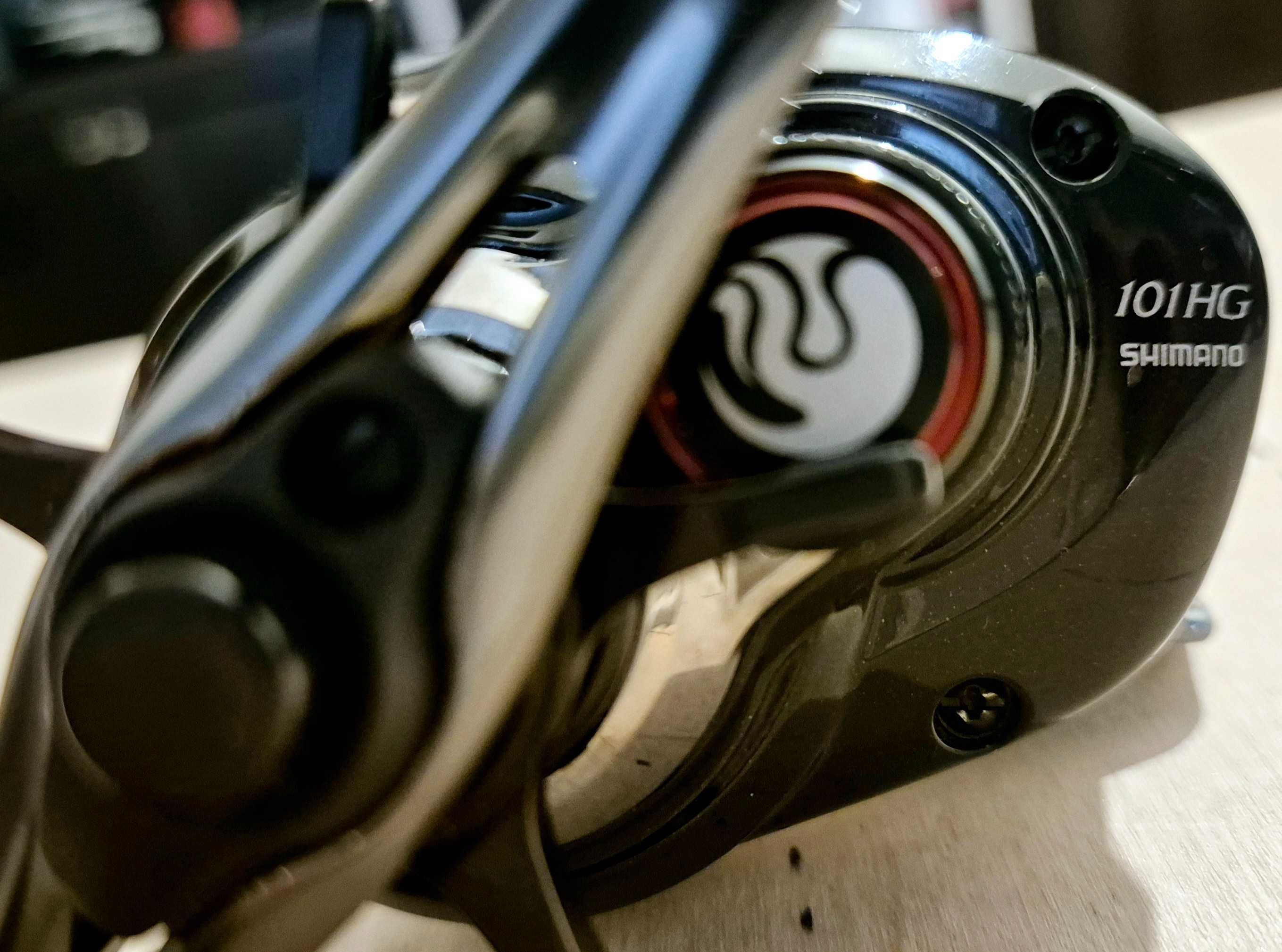 Z201 - Multiplikator Shimano Engetsu 101HG - lewa ręka - stan idealny