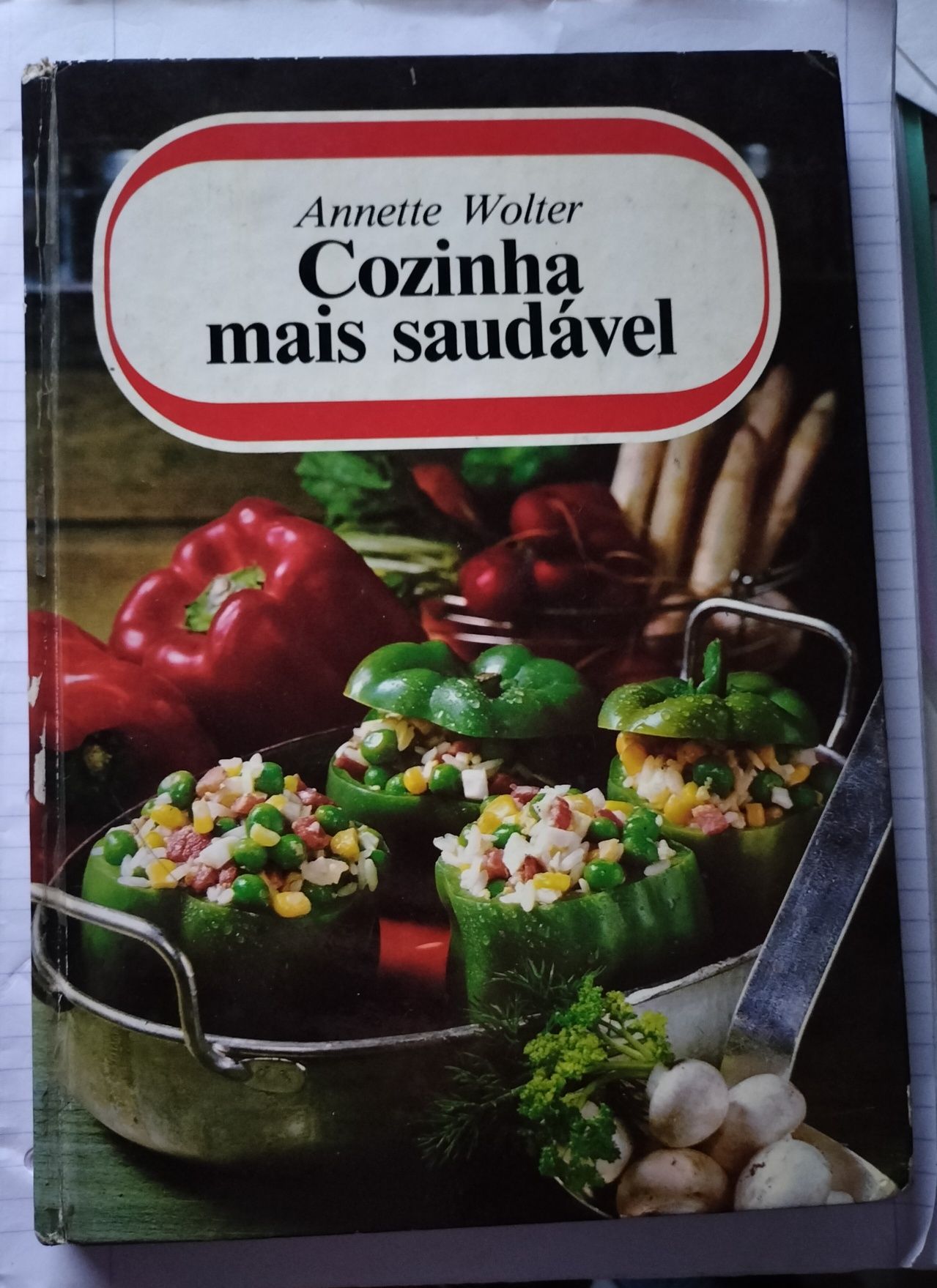 Livro 'Cozinha mais saudável "