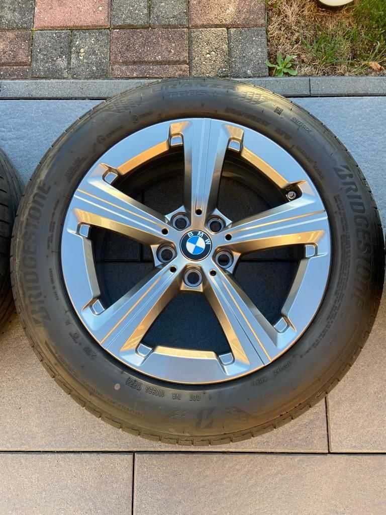 Alufelgi 17cali koła 5x112 nowe opony Bridgestone 205/60R17 letnie OEM