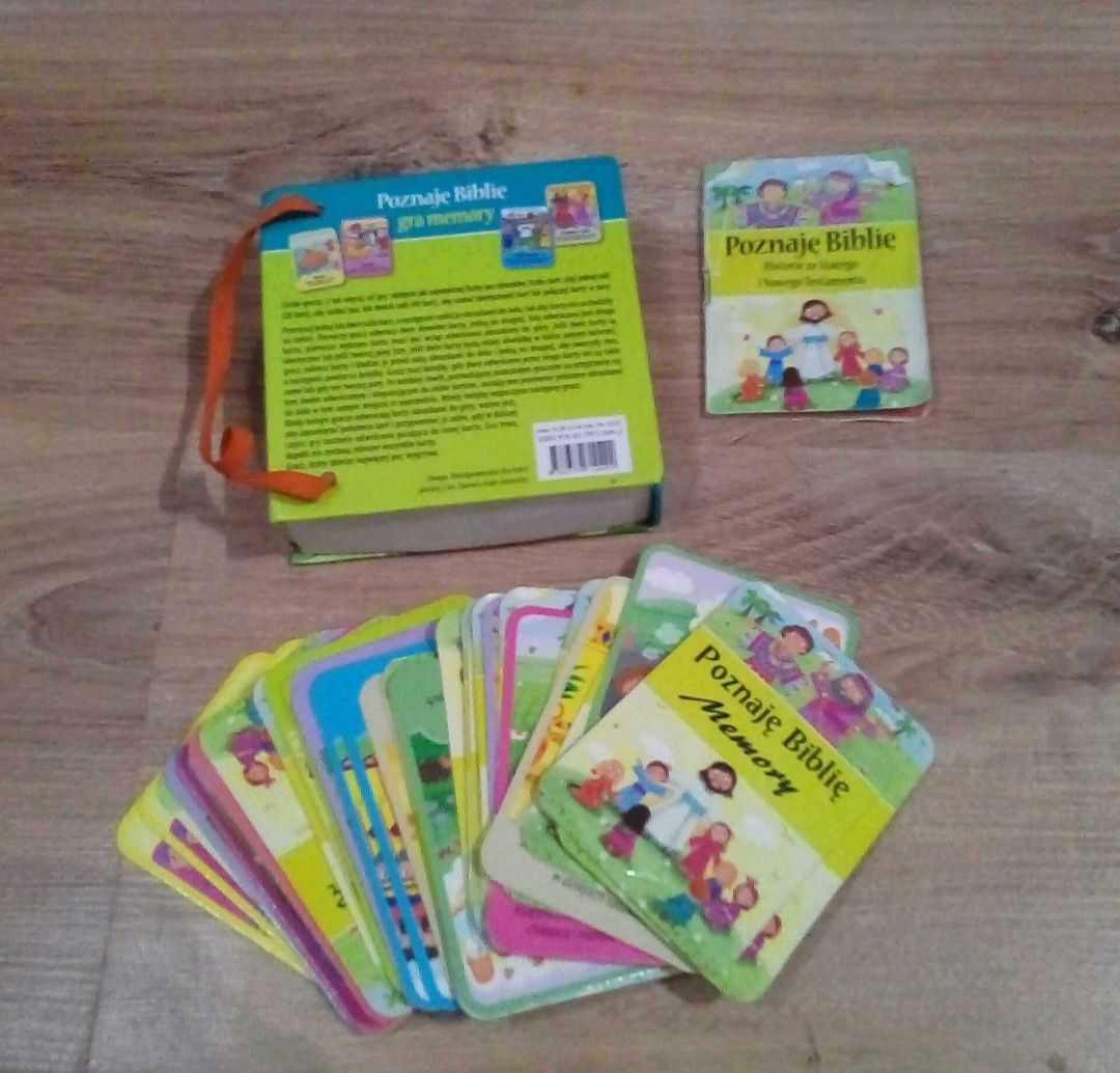 Gra Poznaję Biblię katolicka memory memo