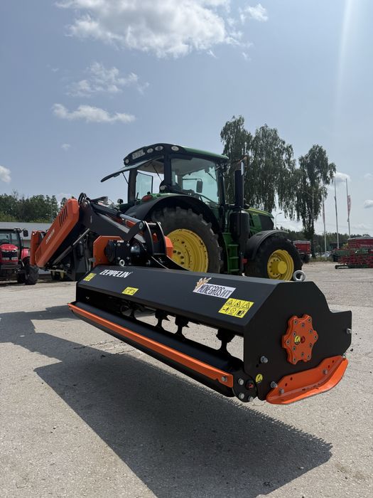 Mulczer na wysięgniku 5,5m Zeppelin mocna wytrzymala. Transport