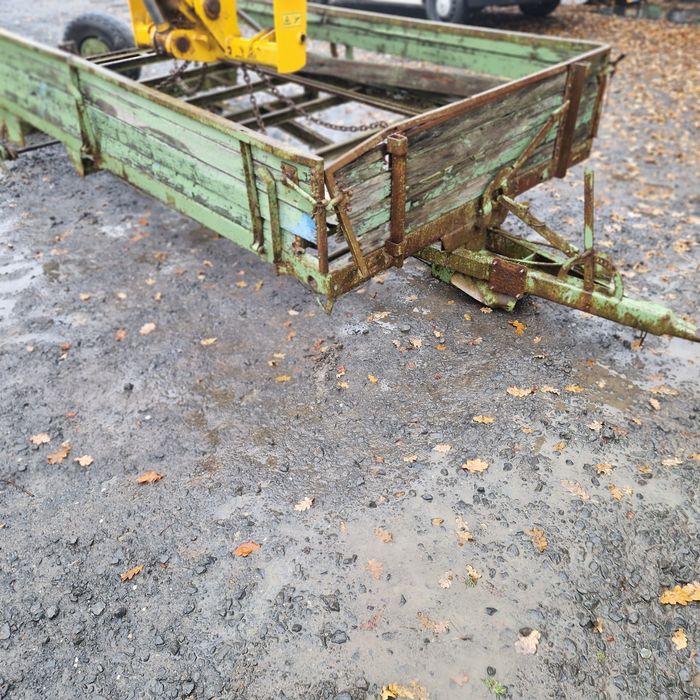 Części rama przekładnia rozrzutnik przyczepa