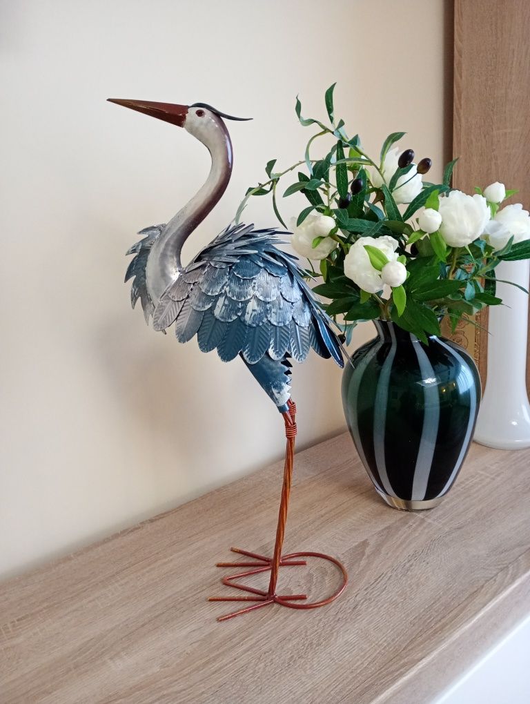 Żuraw Metalowy Ptak 60cm