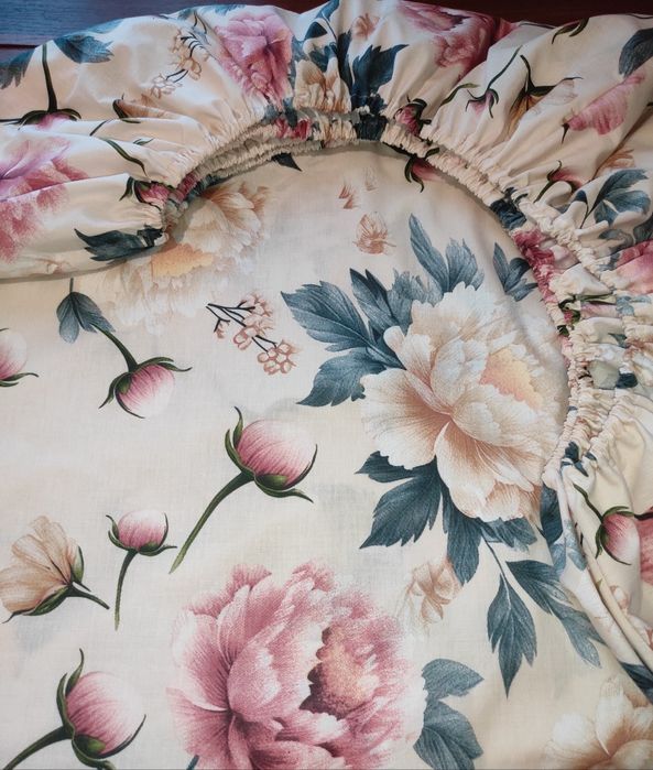 Простирадла на гумці з бязі, є усі розміри, індивідуальне пошиття