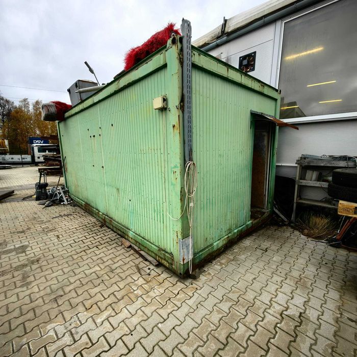 kontener po węźle betoniarskim