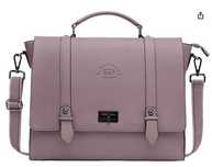 Жіночий Портфель для Ноутбука 15" EaseGave Vintage Purple Saffiano