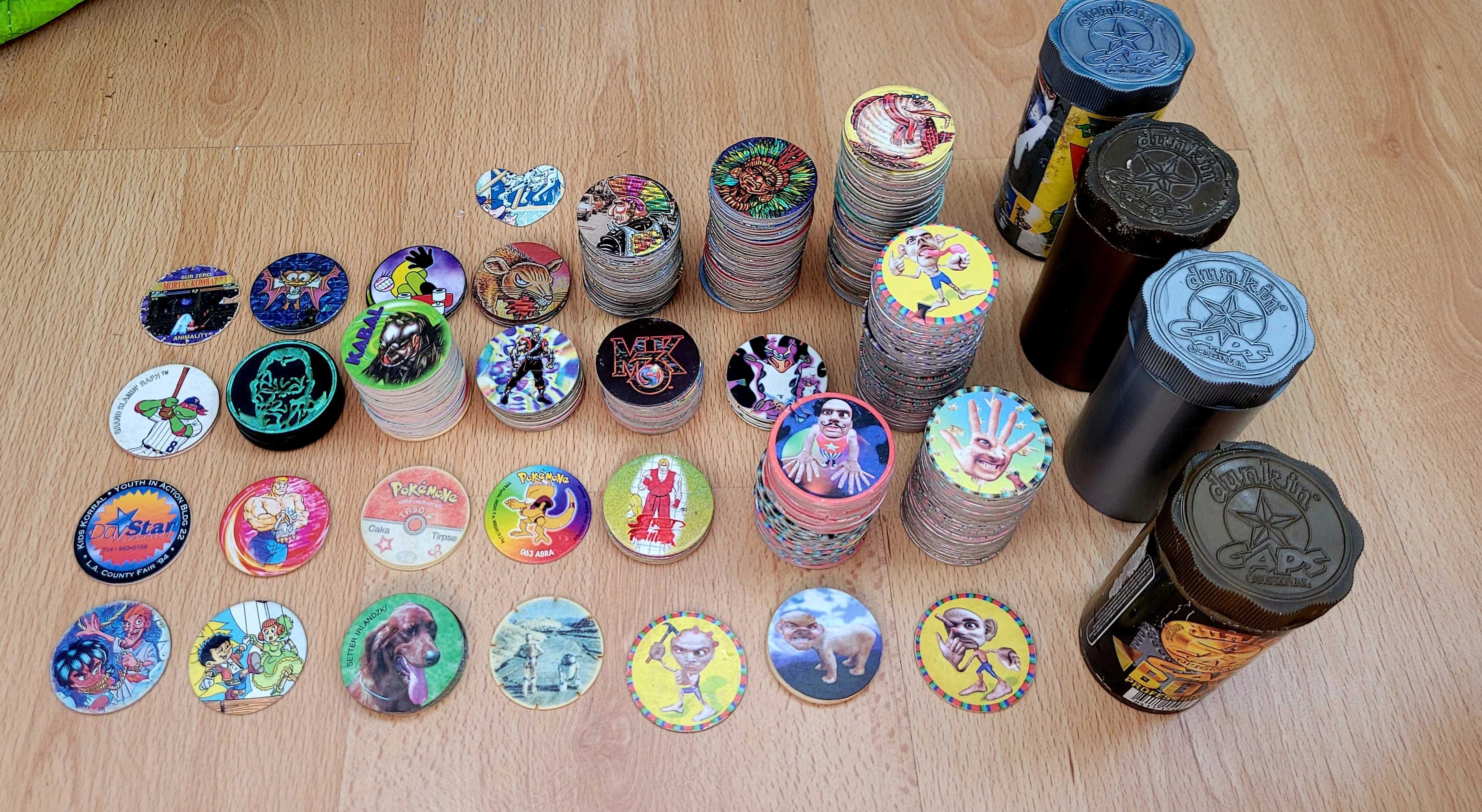 Żetony kapsle tazo tazos chupa cap caps фишки кепсы фішки кепси