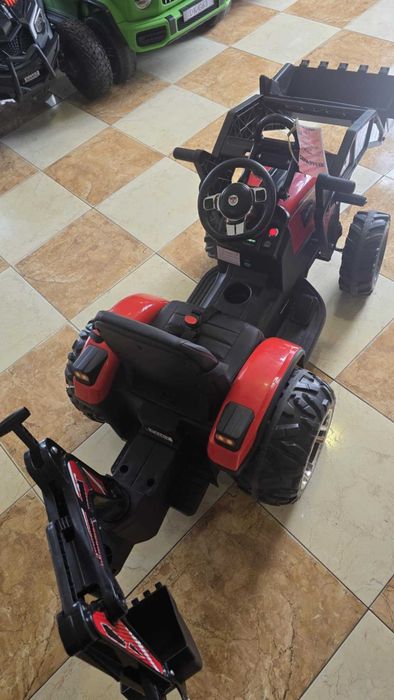 Wielki traktor koparka 720t sx2068 2x200W 24V dla dzieci