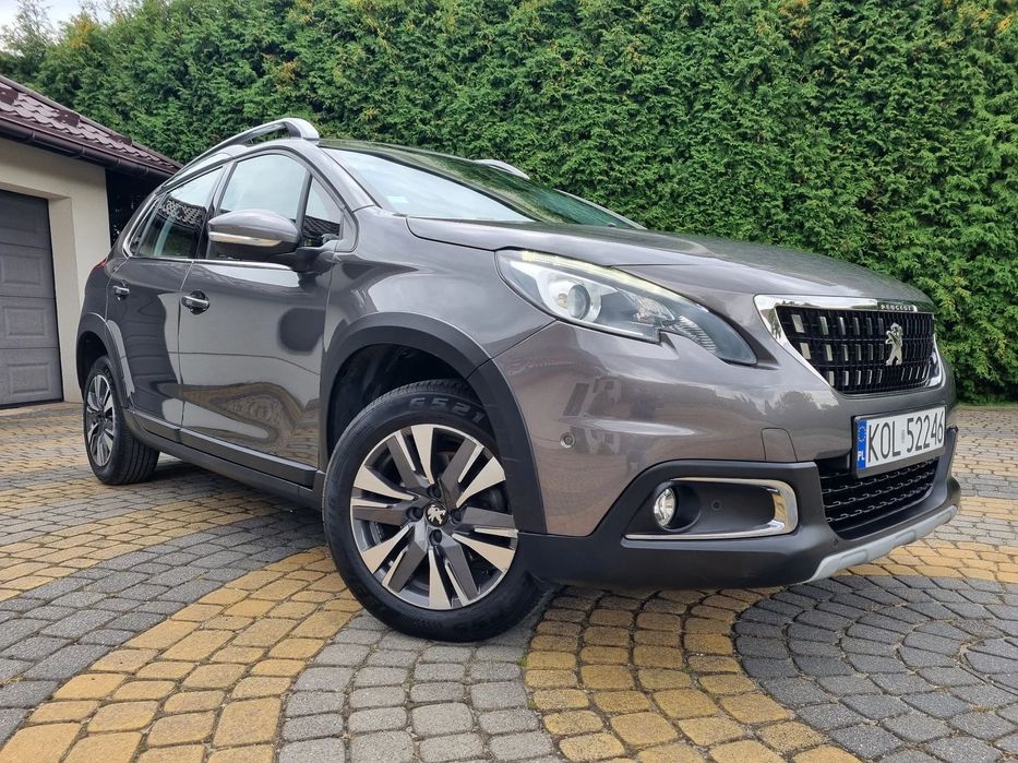 Peugeot 2008 Oryginalny lakier! Kamera! Skóra! Nawigacja! Sam parkuje! Serwisowany!