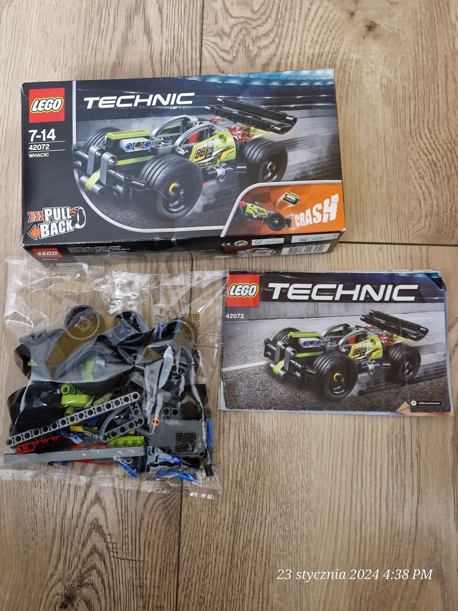 Lego 42072 Technic wyścigówka