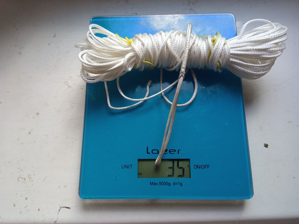 Дайнима Dyneema UHMWPE 2мм 3мм для тента походного гамака ultralight