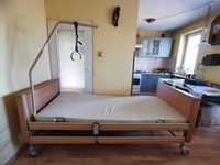 łóżko rehabilitacyjne Burmeier Arminia III z materacem, stan idealny