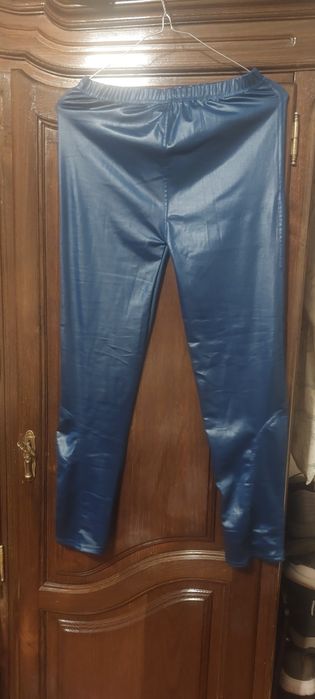 Leggins de napa azul M/L nova