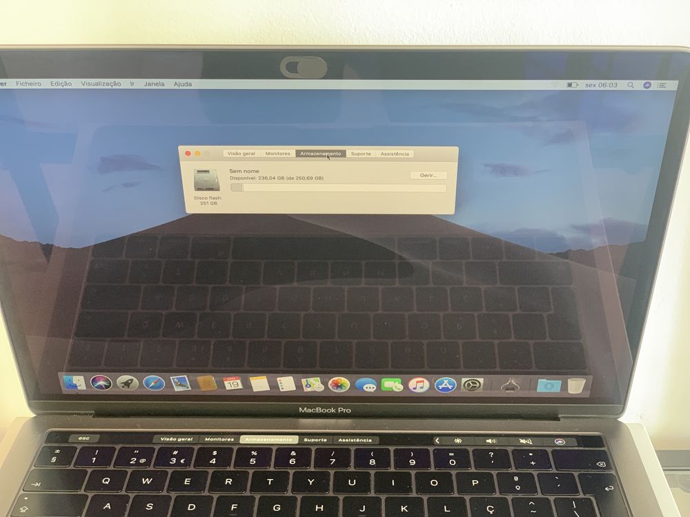 Mabook pro 13 Touchbar A2149 / Late 2019 / 18 meses garantia / Loja