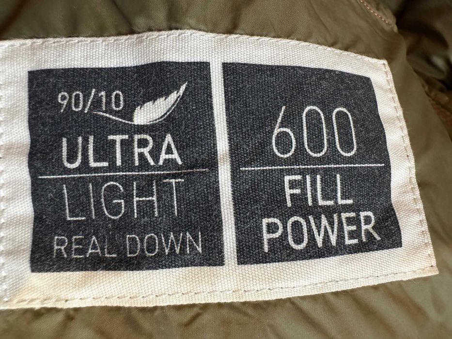 Bezrękawnik męski 90% puch 10% pierze packable Puma r S-nowy bez metki