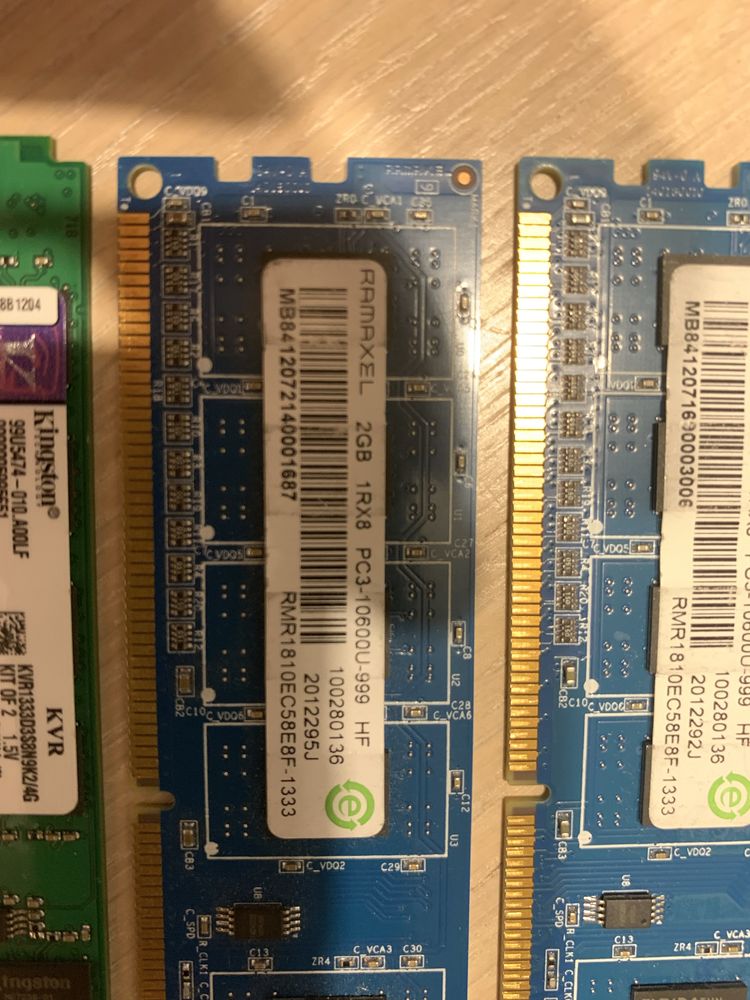 4x2gb ddr3 pamięć RAM