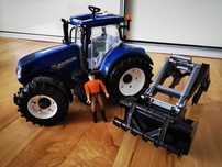 Traktor Bruder + Ludzik + Ładowacz czołowy