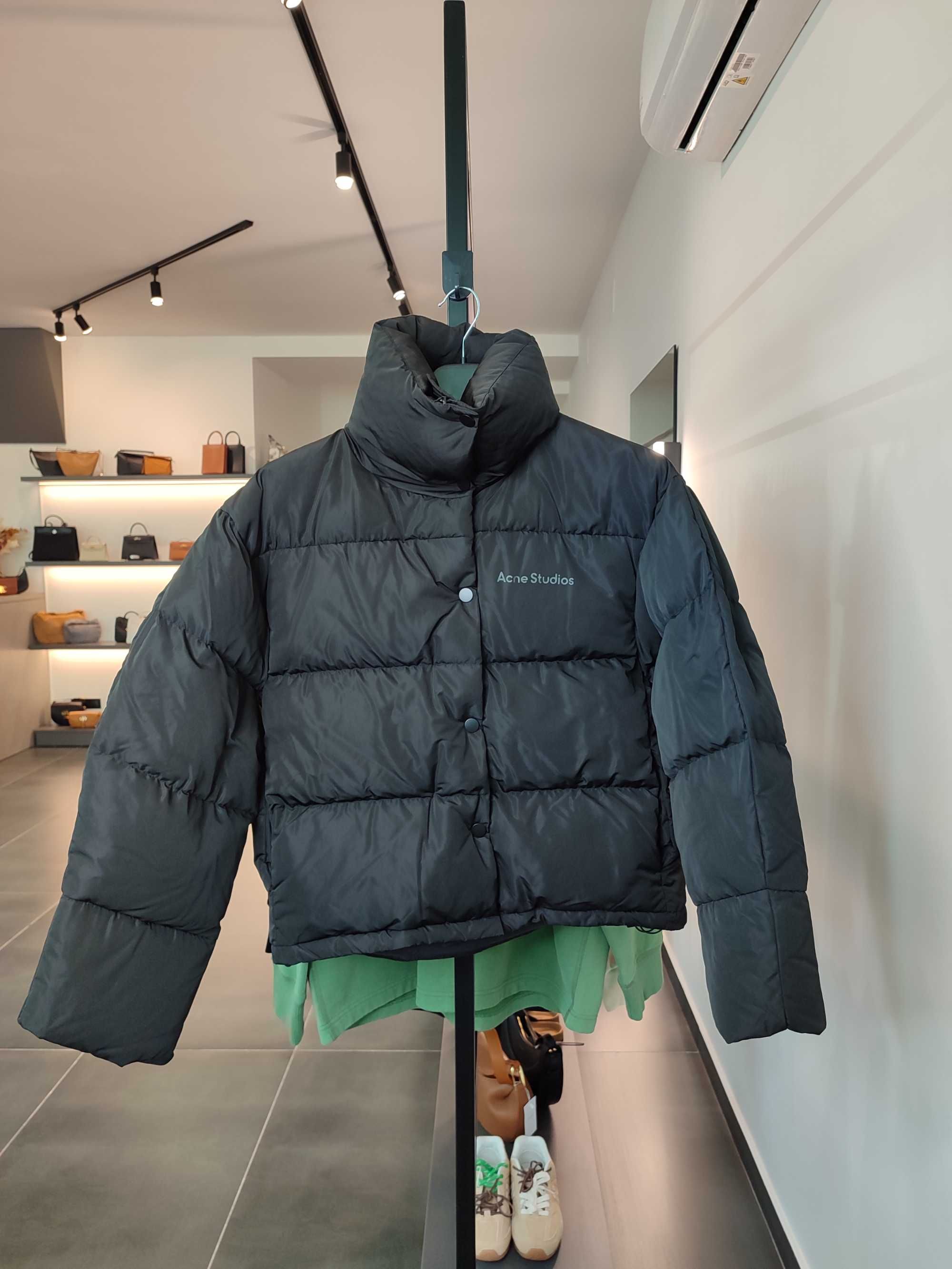 Пуховик Acne Studios Down Puffer Jacket Black