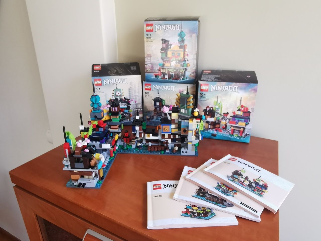 Lego - 40703/4/5/6 - micro ninjago city