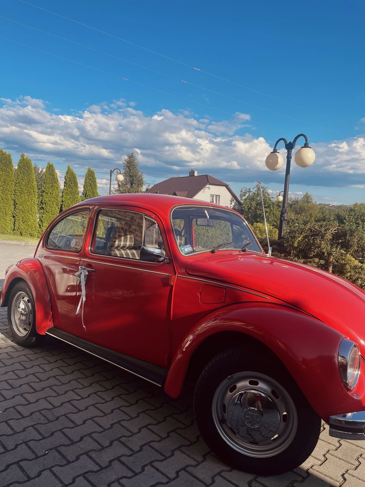 Volkswagen Garbus - auto z charakterem na ślub/sesję zdjeciową