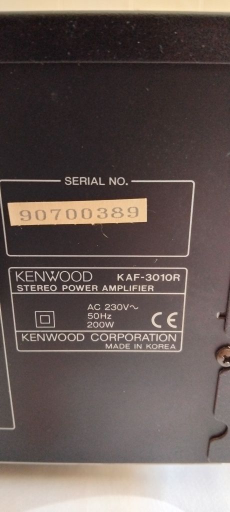 Amplificador Kenwood KAF-3030R