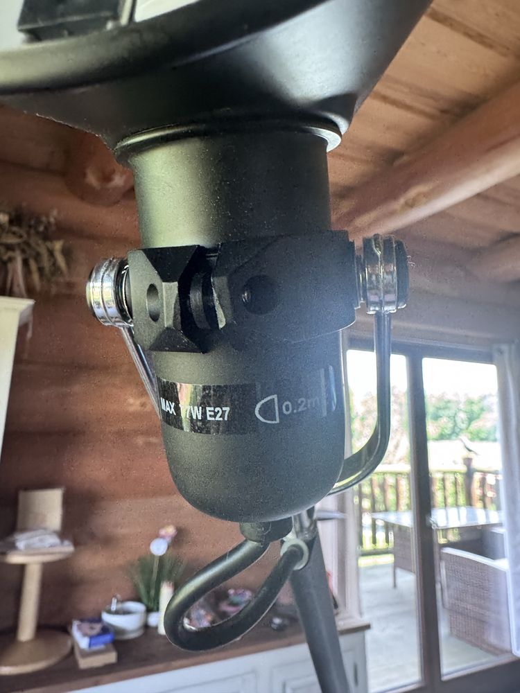 Lampa artemide tolomeo czarna