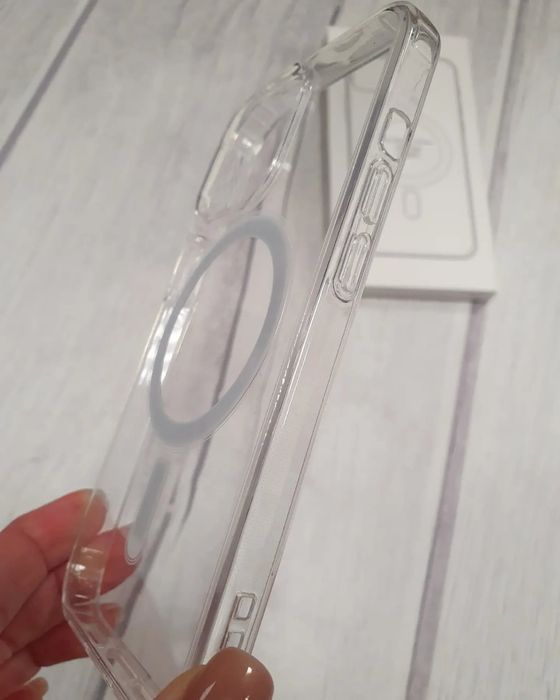 Чехол Накладка Бампер Силикон MagSafe Iphone Айфон 14 15  pro Max