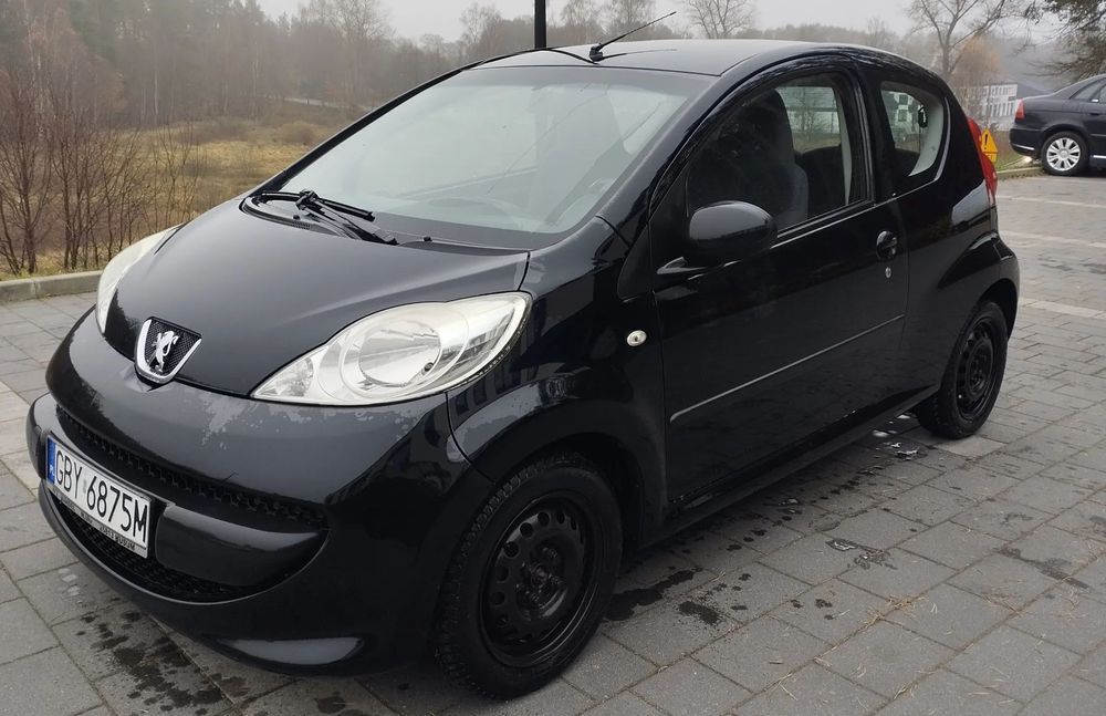 Peugeot 107 1.0 68KM, 2008, klima, el. szyby, 2 kpl kół