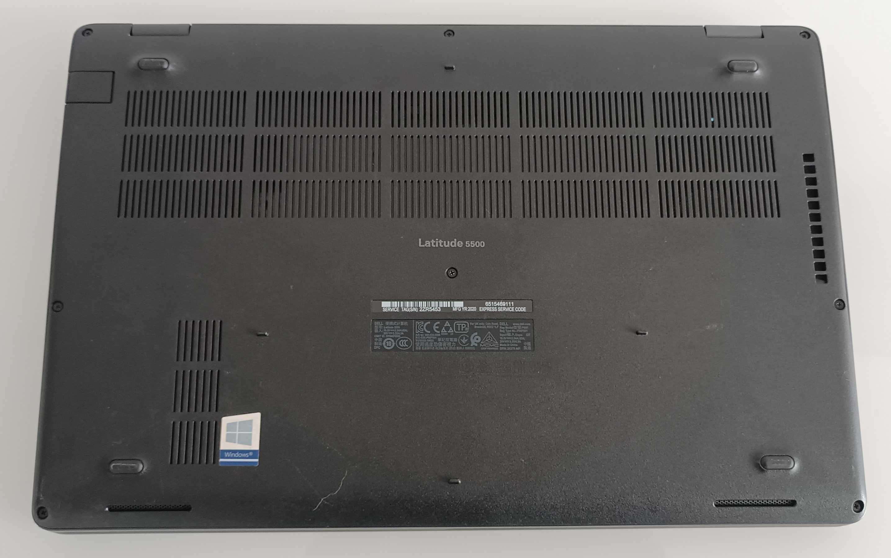 Dell Latitude 5500/Ecrã 15.6/i7 8ªger/16GB RAM/SSD NVME/Thunderbolt
