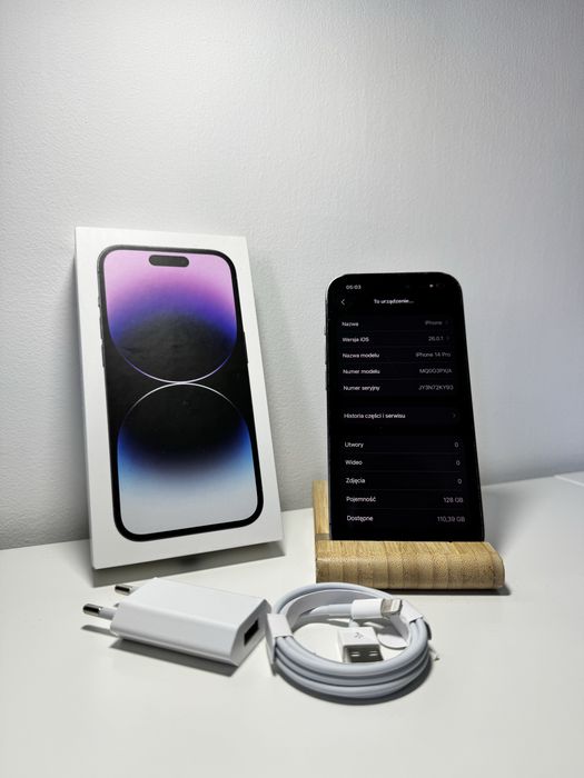 iPhone 14 Pro - Stan Idealny + GRATIS!