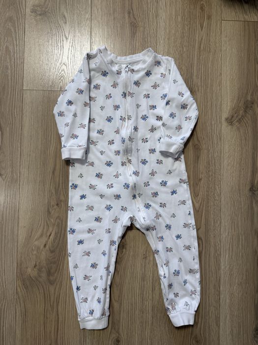 Piżama 98 H&M na suwak zamek jednoczęściowa pajacyk