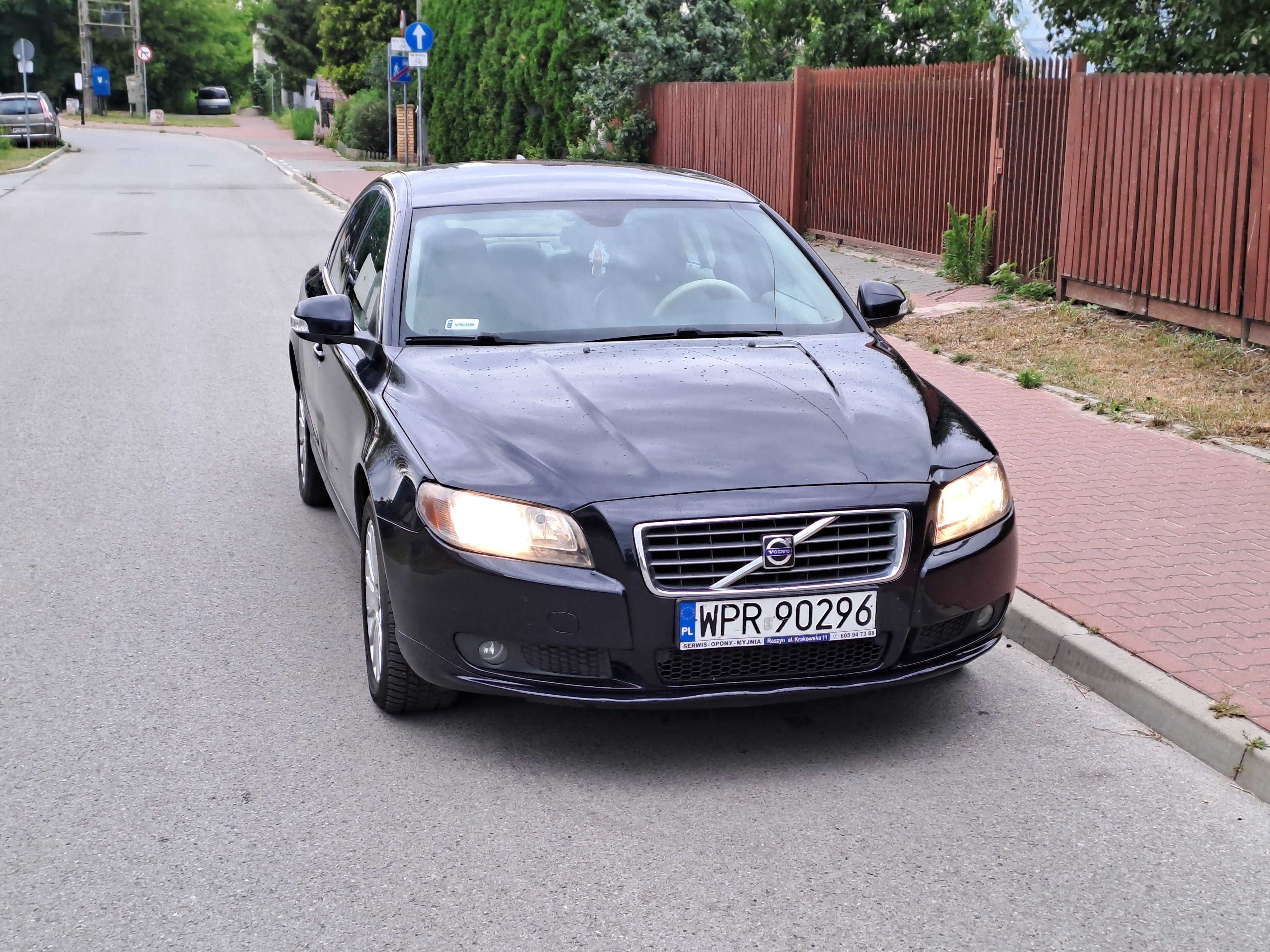 Volvo S80 2.4d5 185KM 2008rok Automat Skóry Climatronic Uszkodzony