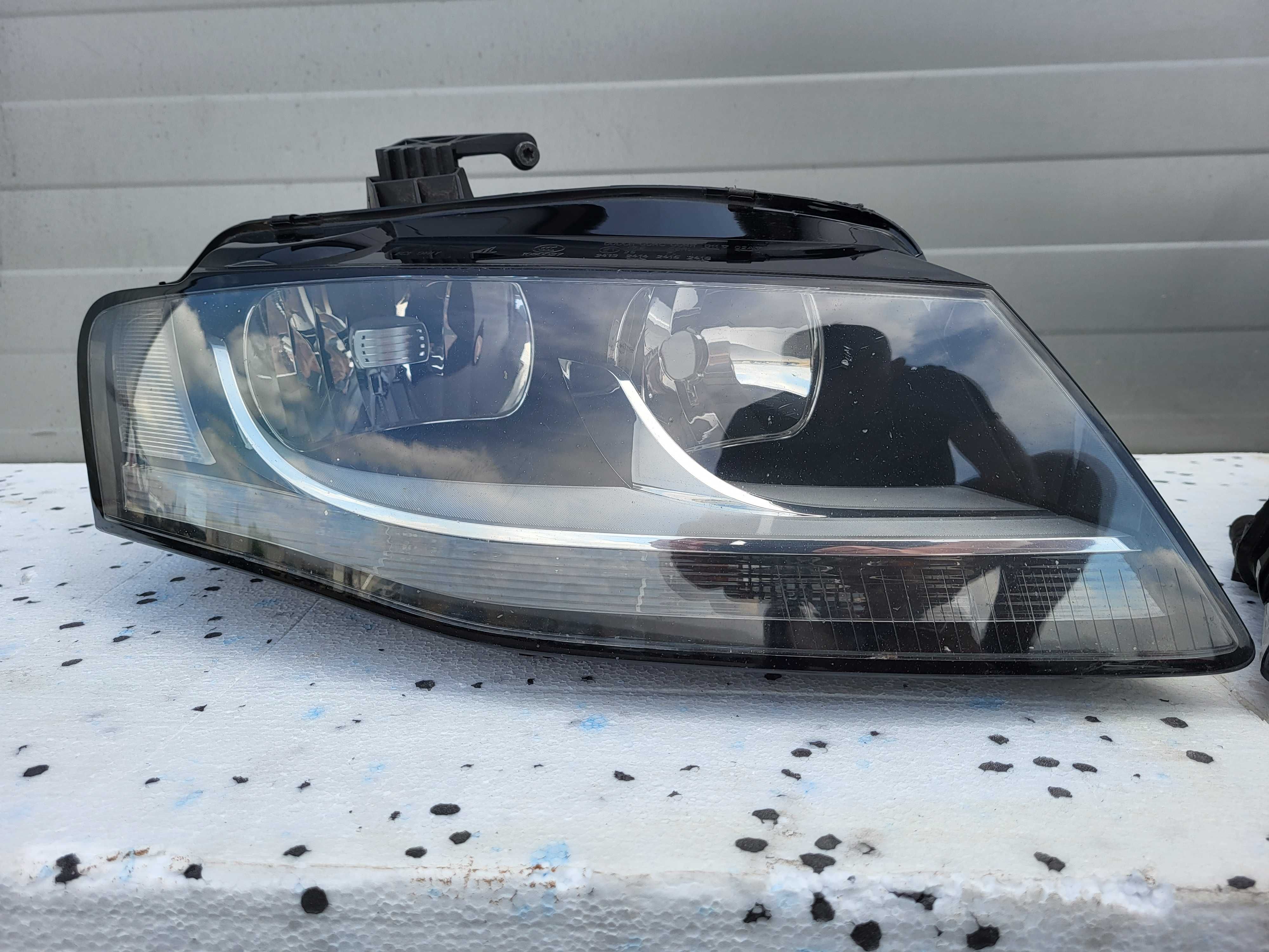 Lampy przednie lewa prawa Audi A4 B8 poliftowe oryginalne