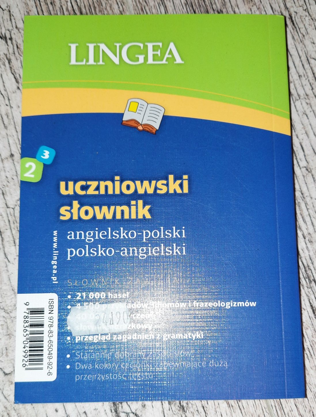 Lingea uczniowski słownik angielski