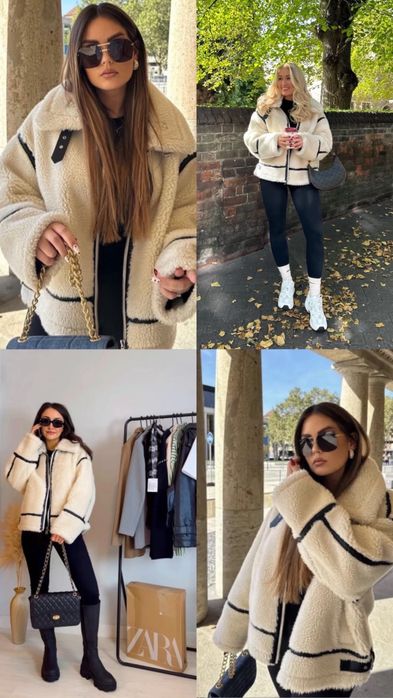 Шубка Zara єврозима M