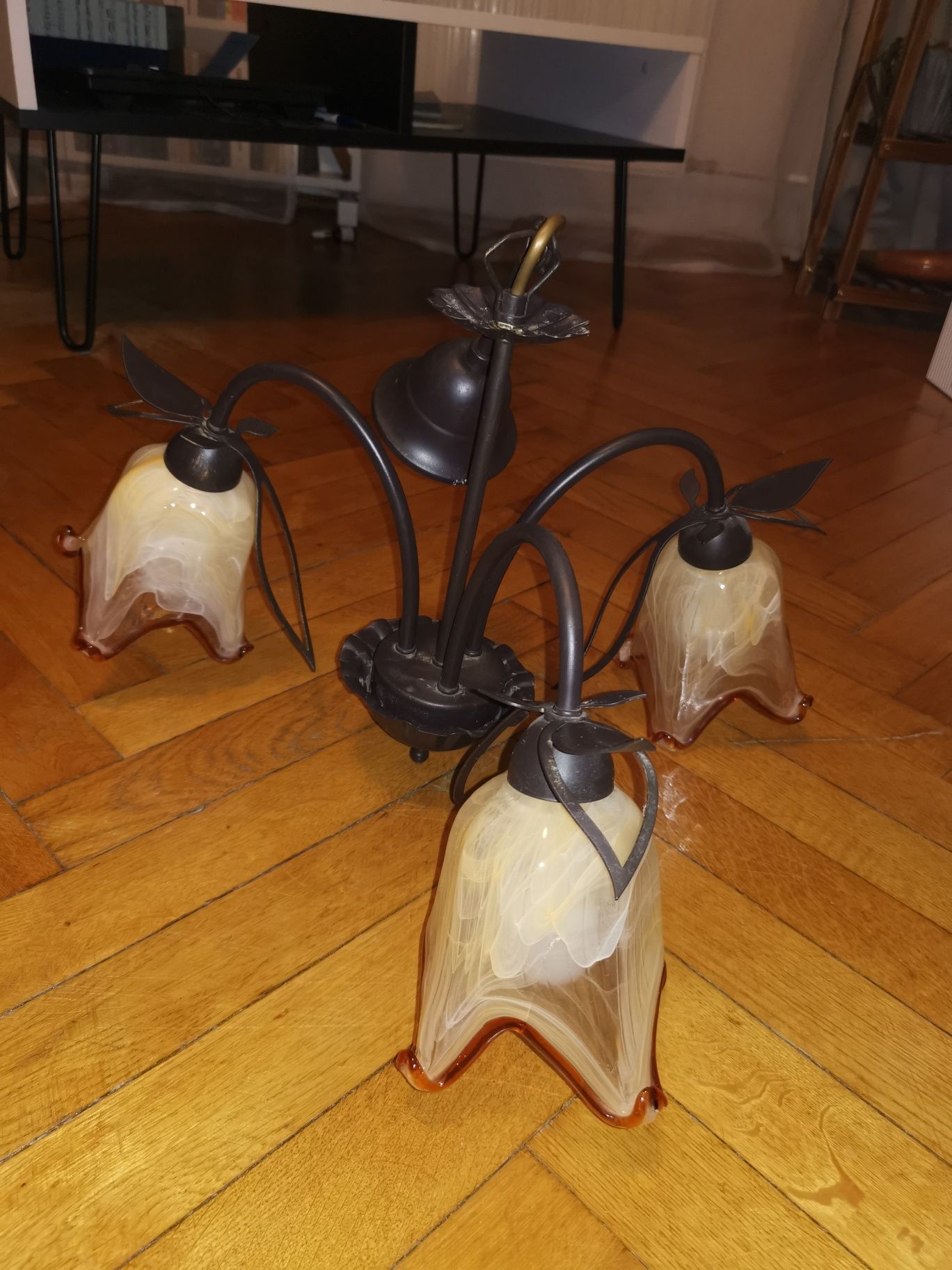 Żyrandol lampa oświetlenie do salonu