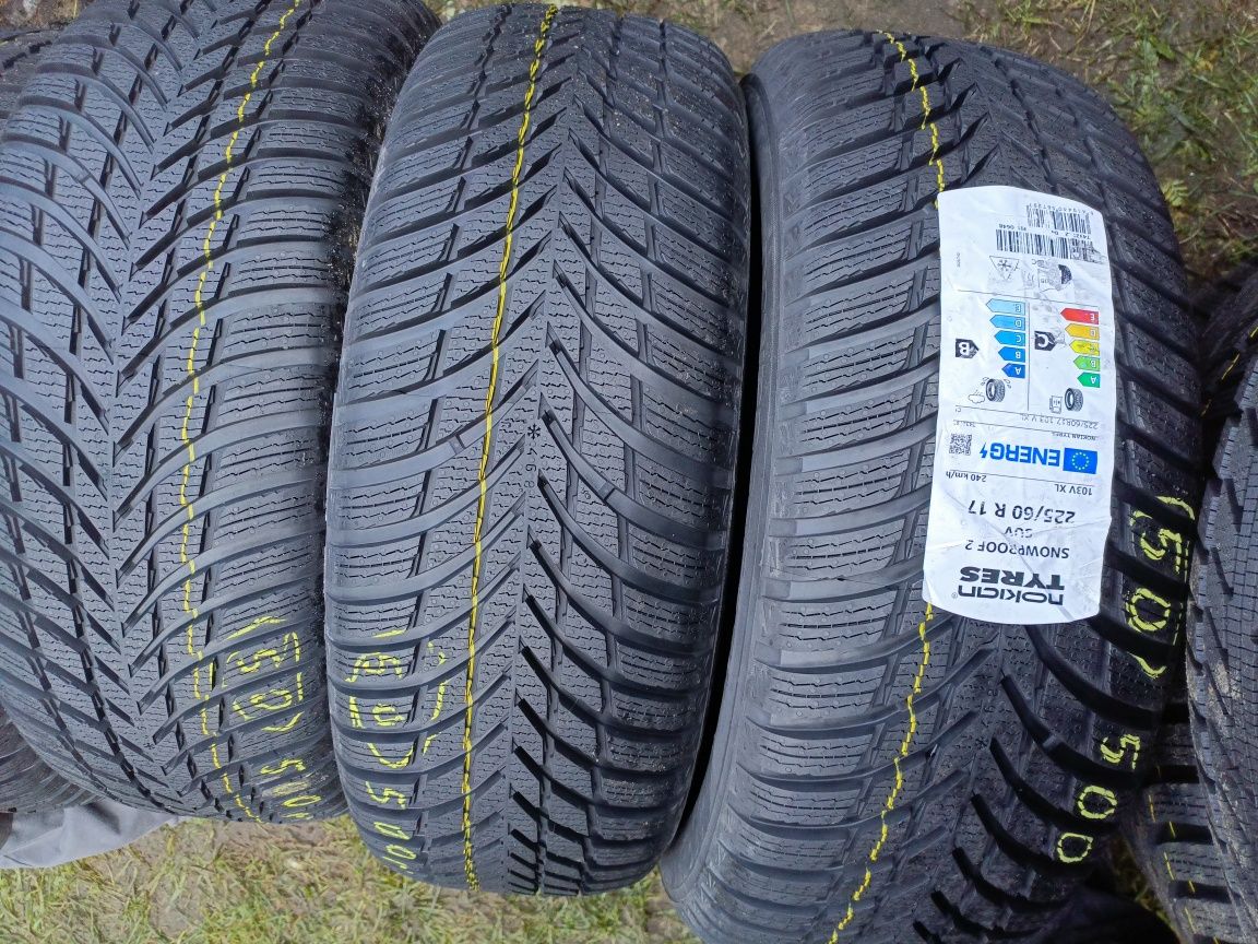 Nowe opony zimowe 225/60/17 Nokian 2024r