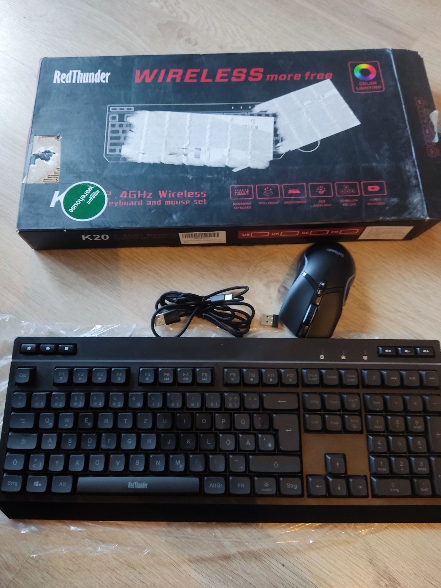 RedThunder K20 Bezprzewodowa
