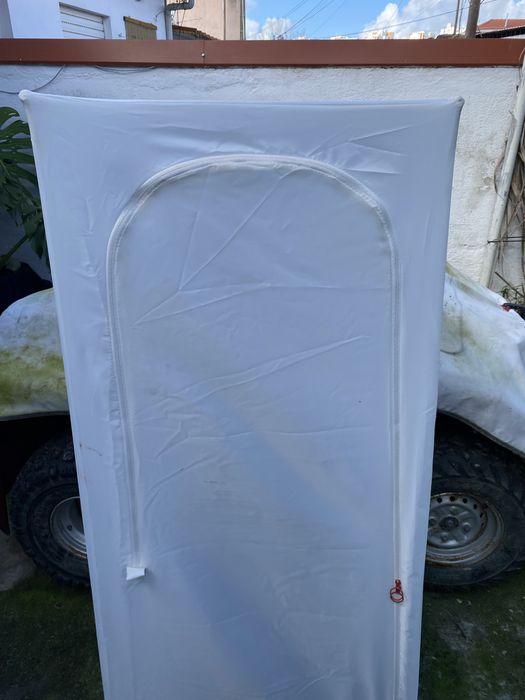 Roupeiro flexivel tecido