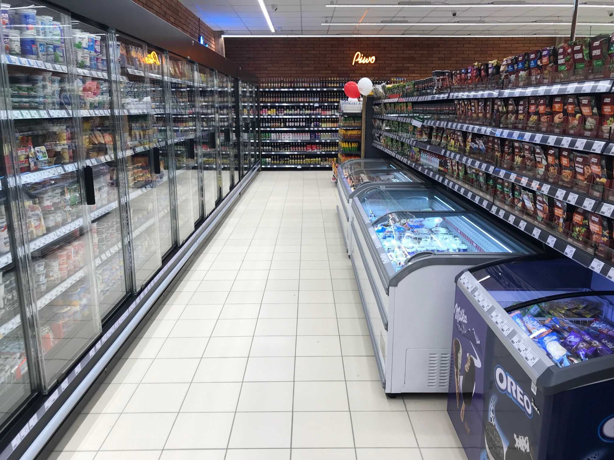 Wyposażenie do sklepu spożywczego i przemysłowego Meble regały