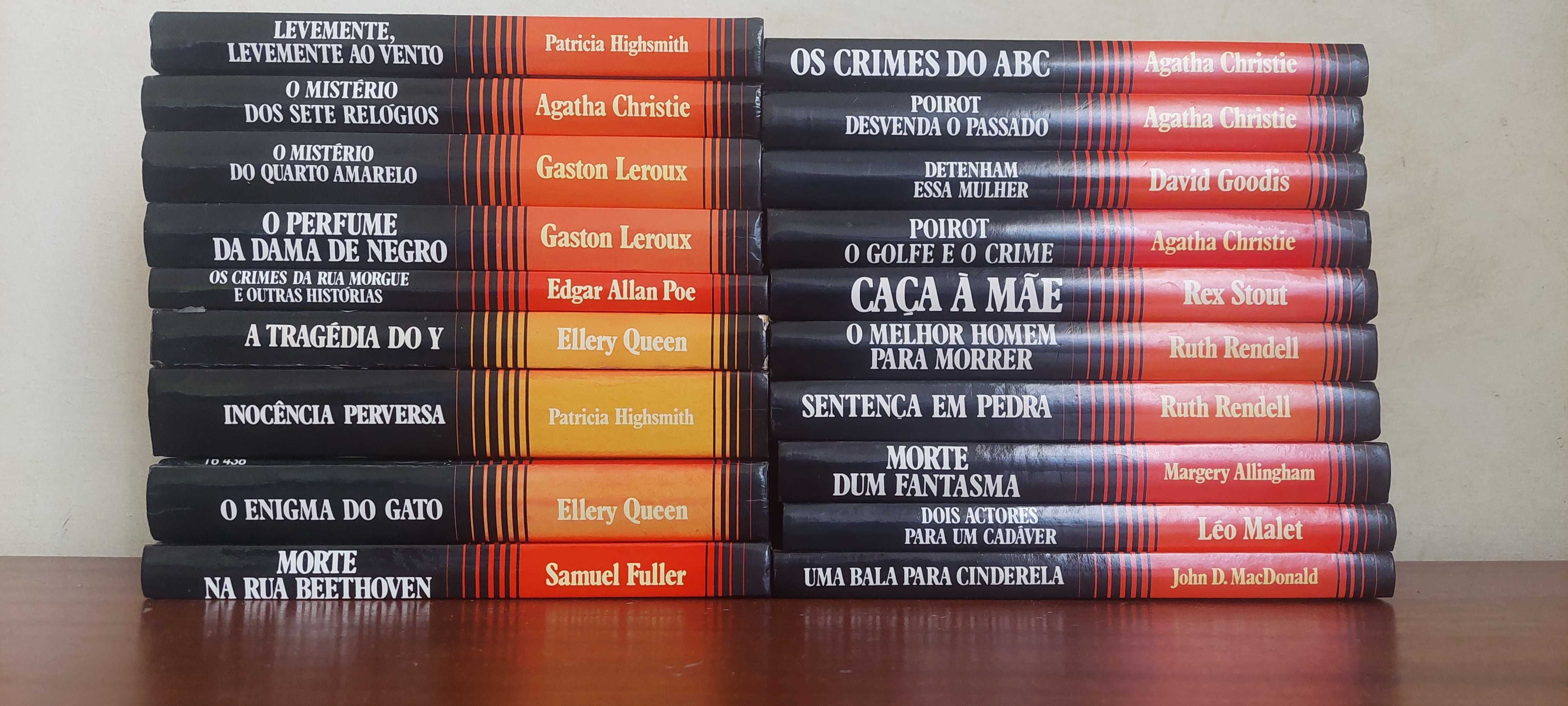 20 livros Mestres Policiais (coleção completa)