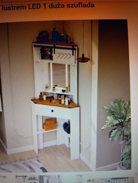 Toaletka narożna nowa oryginalnie zapakowana