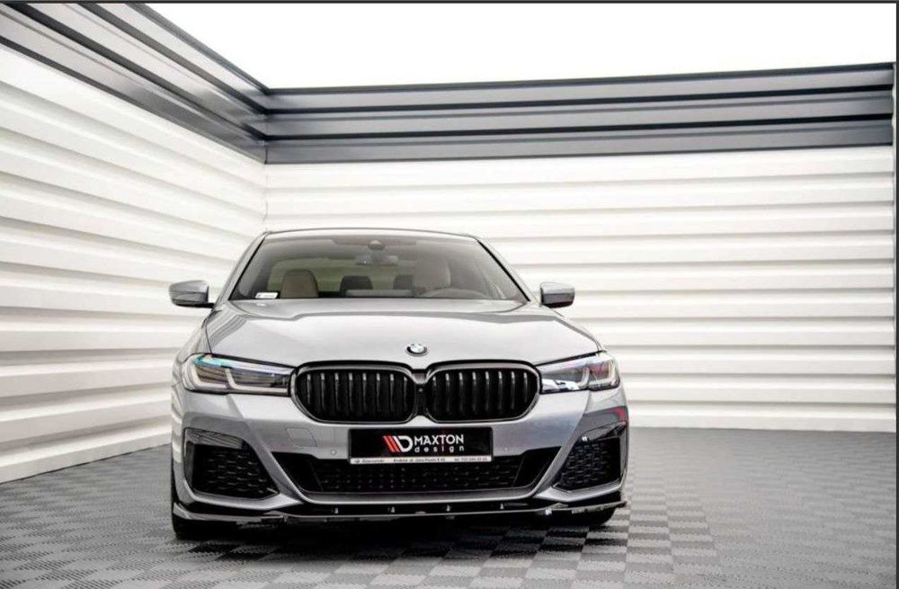 Сплітер для BMW G30 M-Pack Maxton диффузор спойлер губа сплiтер