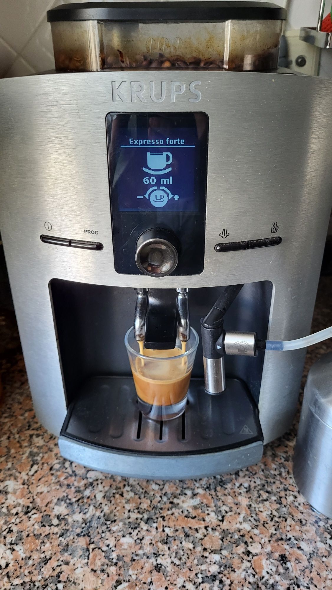 Máquina de café Krups de moinho