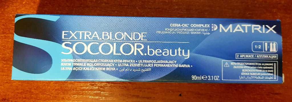 Farba do Włosów Matrix SoColor UL Extra.Blonde Różowe Złoto 90ml