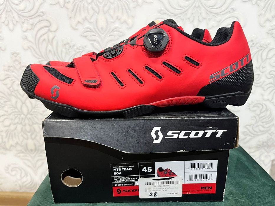 Buty rowerowe Scott mtb team boa 45 gravel wpinane