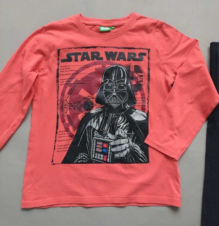 Koszulka  T-shirt Star Wars pomarańczowa czarna na 140 146 cm 9 10 lat