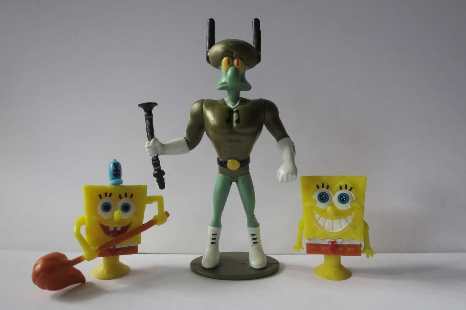 Zestaw cztery figurki Skalmar Spongebob Viacom oryginalne